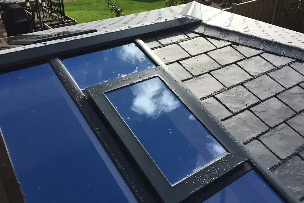 tiled roof