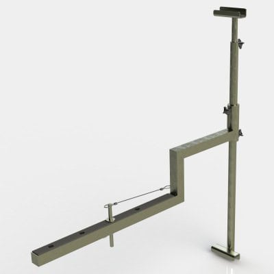 side hung render