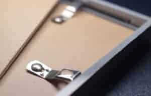 Halteclip für Bilderrahmen – technische Federlösung von Schaaf Federn