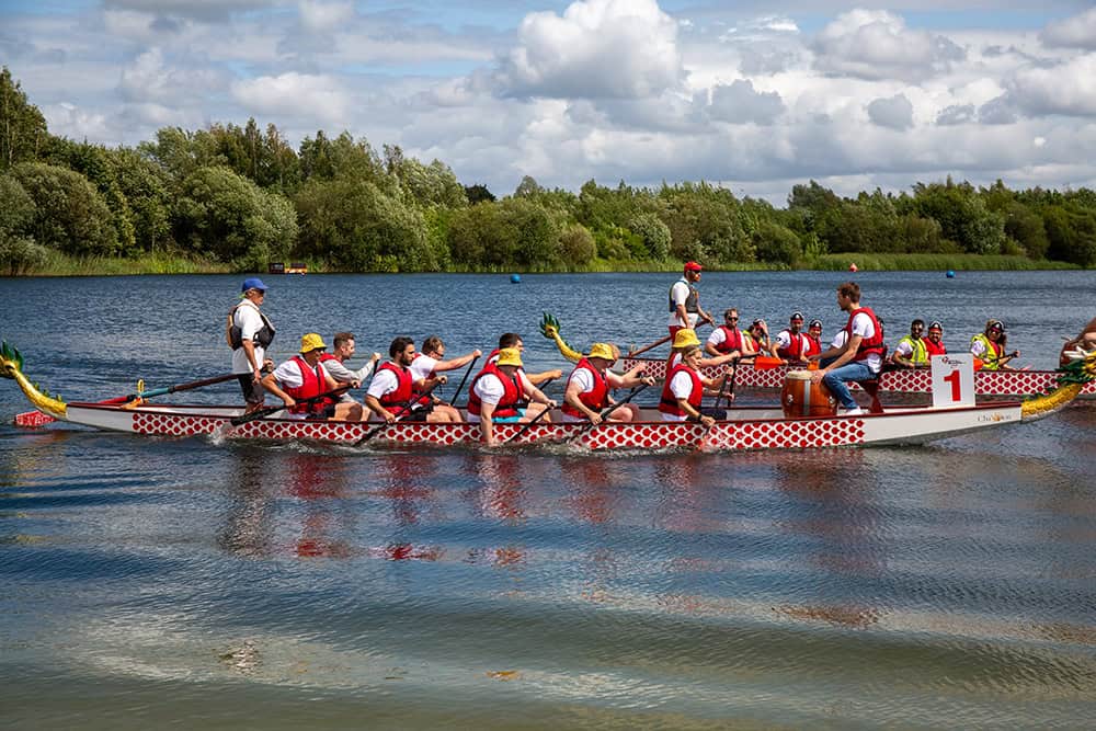 dragon boats for clients&nbsp;