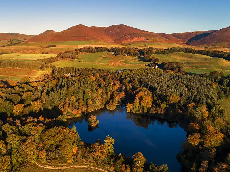 views near Penicuik House