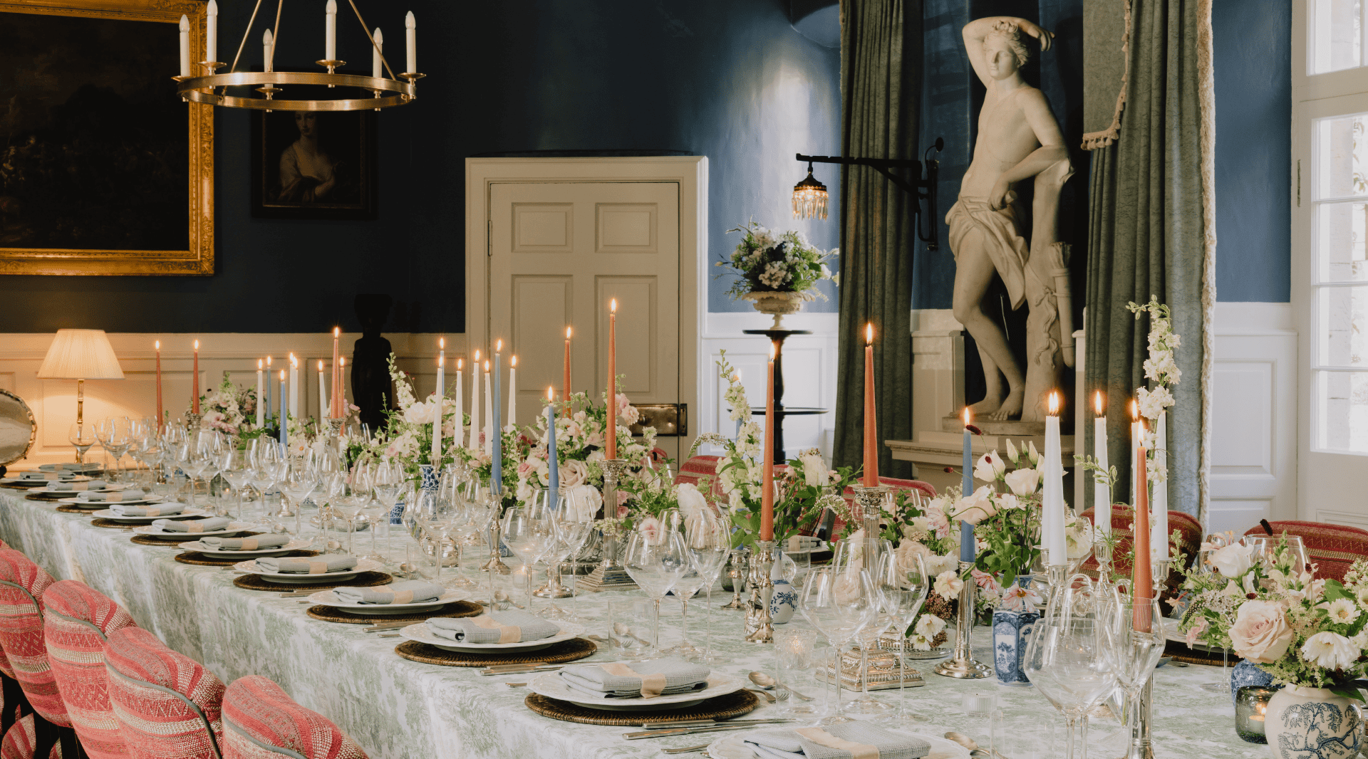 dining at Penicuik House