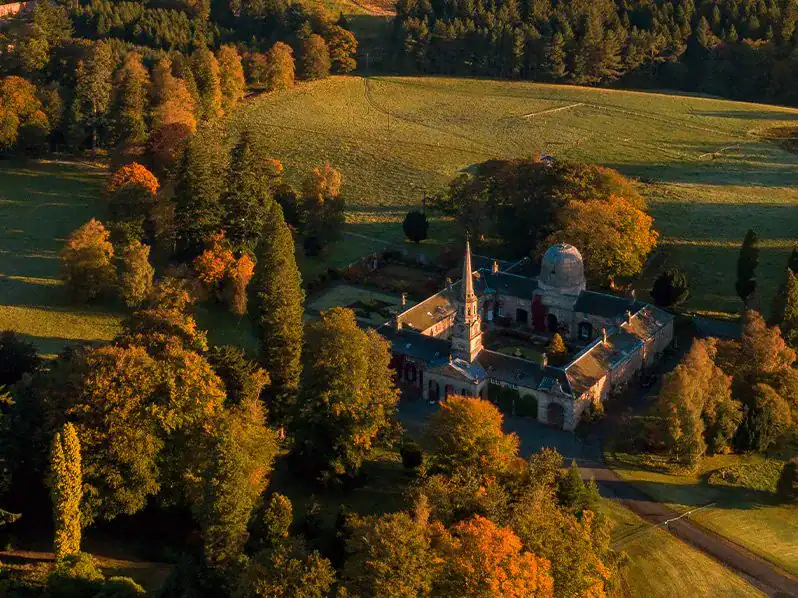 trees around Penicuik House