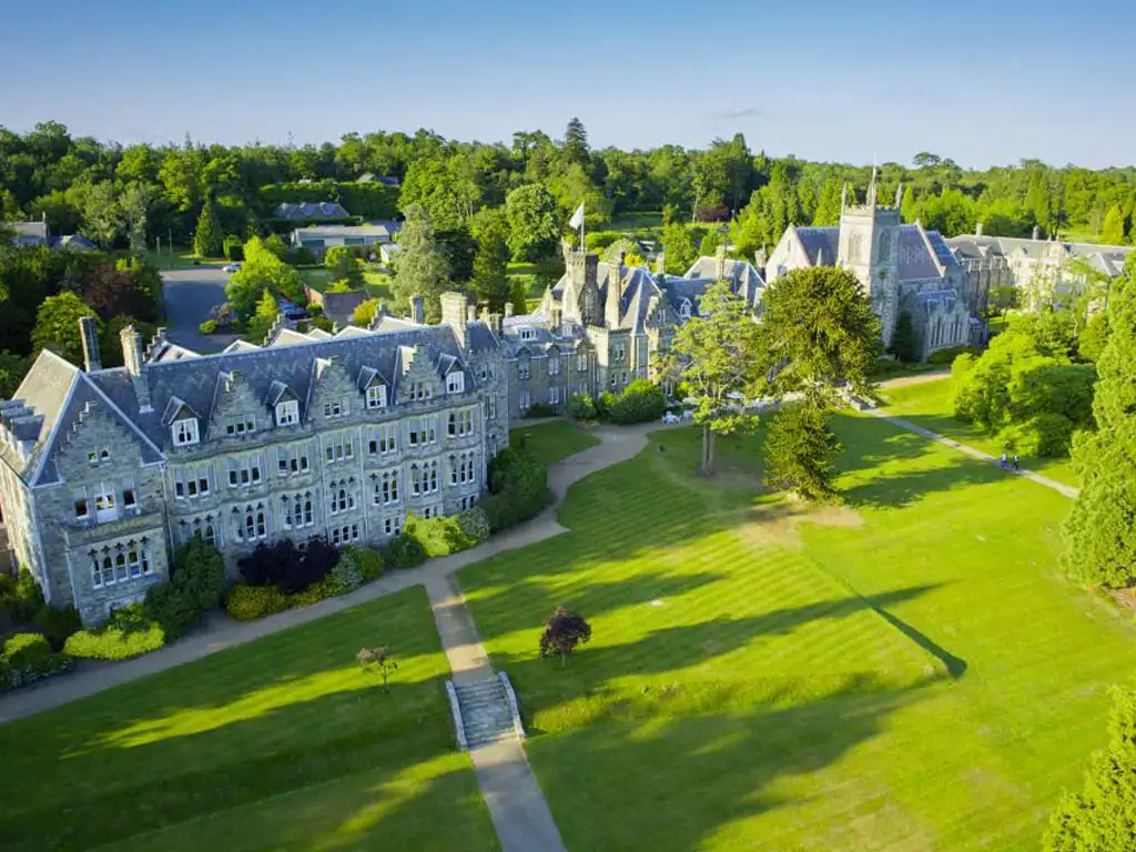Aerial view of Ashdown park 