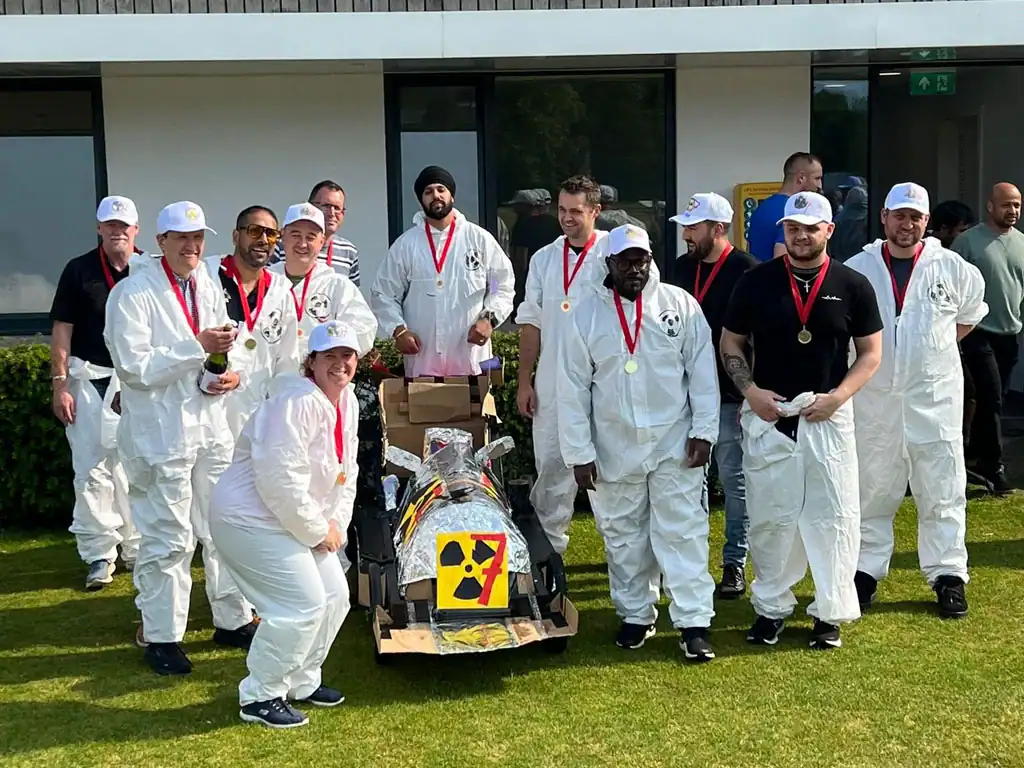 F1 challenge team photo