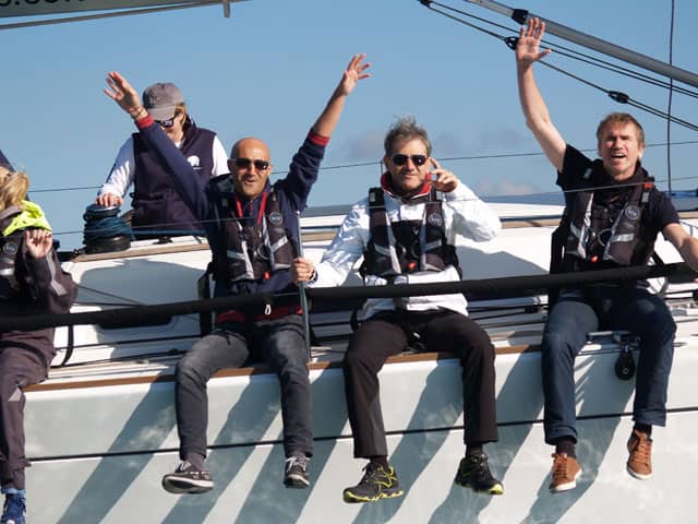 Team Building sailing day on the solent