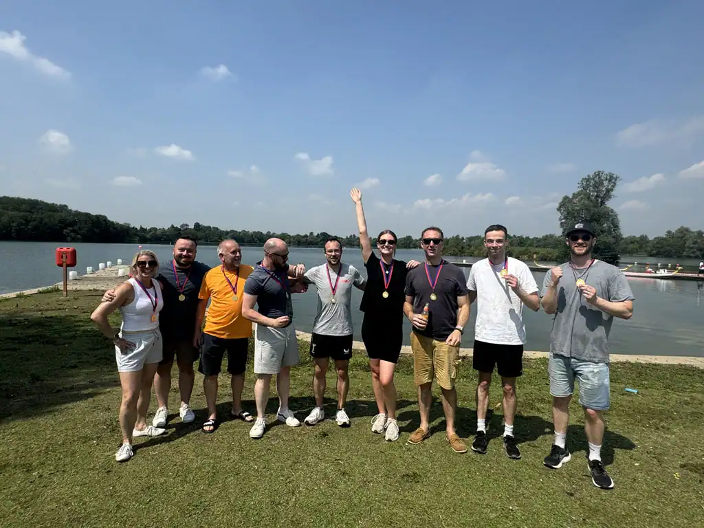 fun after dragon boat racing