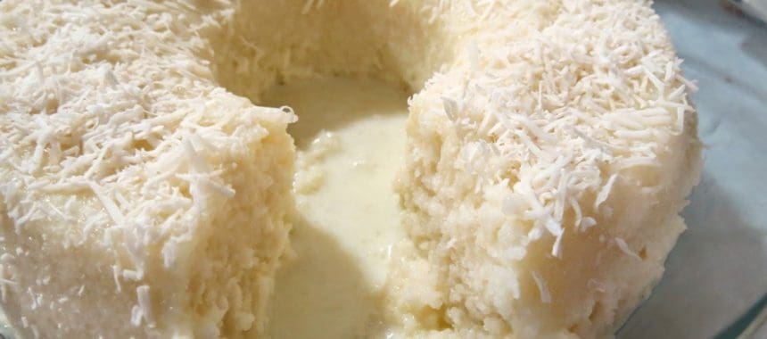 Bolo de Tapioca Cremoso