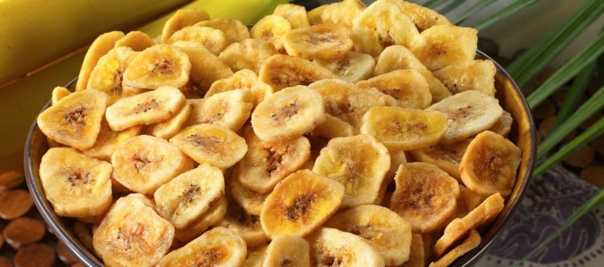 Chips de Banana Assada