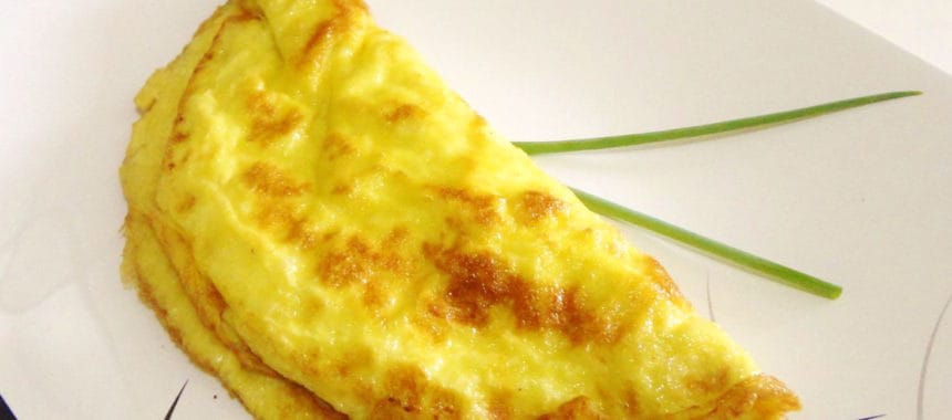 Omelete Simples e Rápido