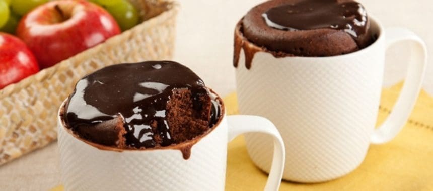 Bolo de Caneca no Microondas
