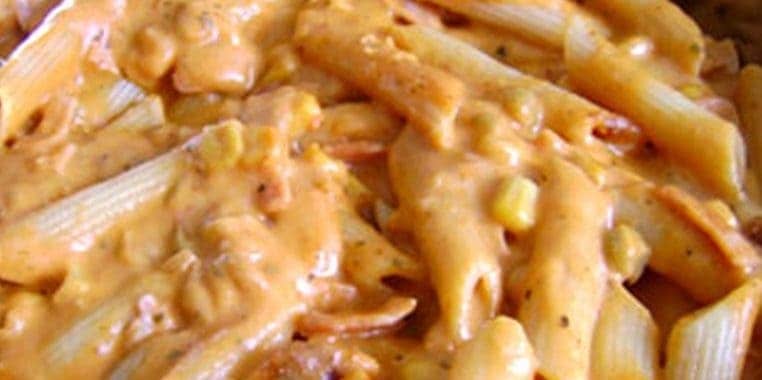 Macarrão de Panela de Pressão Cremoso