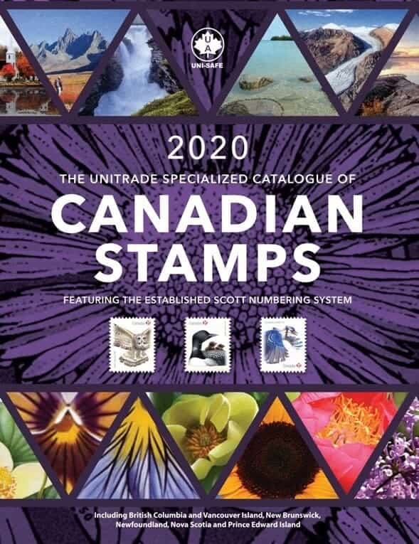 2020 Unitrade Specialized Catalogue of Canadian Stamps World Stamp
