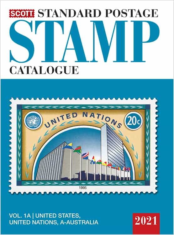2021 Scott Standard Postage Stamp Catalogue Volume 1 (US & AB