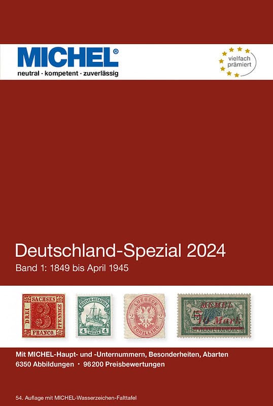Michel Germany Specialized 2024 – Volume 1 (1849–April 1945)