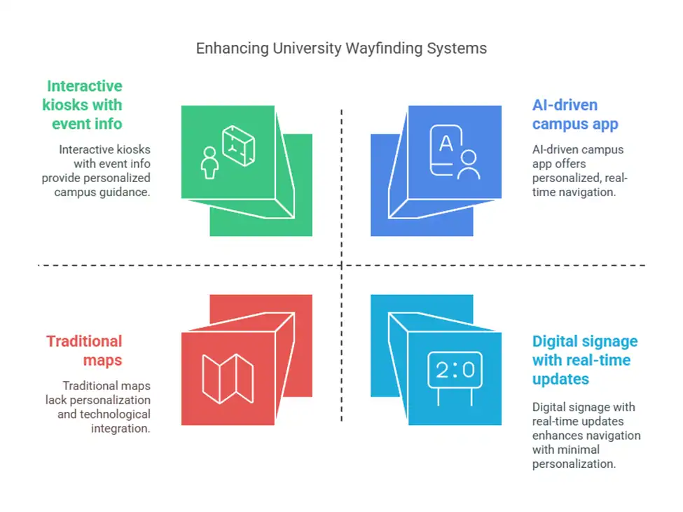 Enhancing University Wayfinding via indoor navigation software