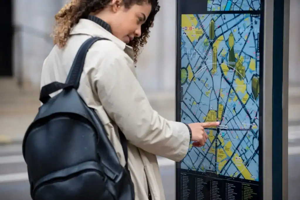 Smart campus navigation using kiosk based indoor navigation solution
