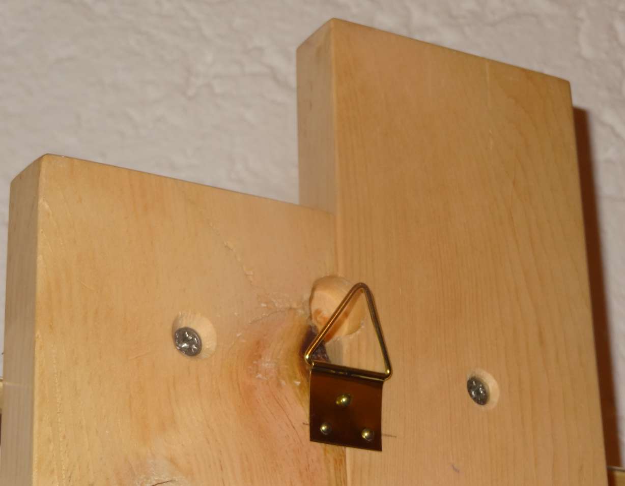 TimyZirb Aufhaenger große Aufhängeöse der Zirbenuhr TimyZirb