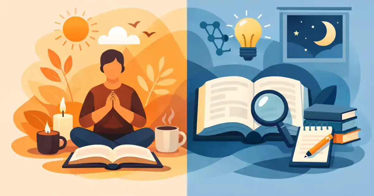 Devocional ou estudo bíblico: qual escolher?