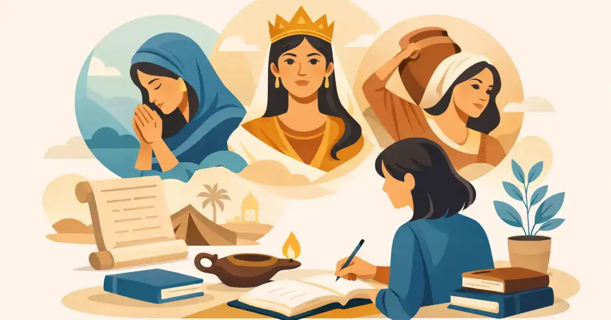 Como estudar personagens bíblicos femininos