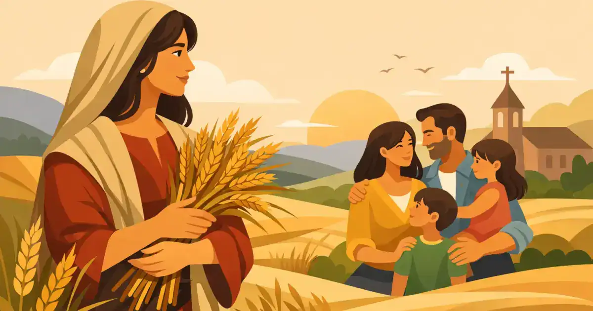 5 ensinamentos de Rute para a família cristã