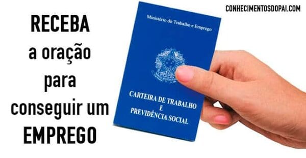 Oração Para o Desempregado Conquistar Um Emprego – RECEBA