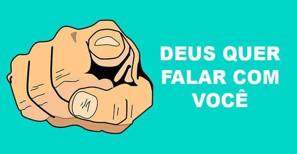 Deus te ama e quer falar com você