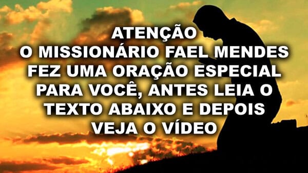 Veja essa oração especial para teu coração AGORA