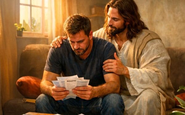 Jesus tem uma palavra para quem está desesperado com dívidas