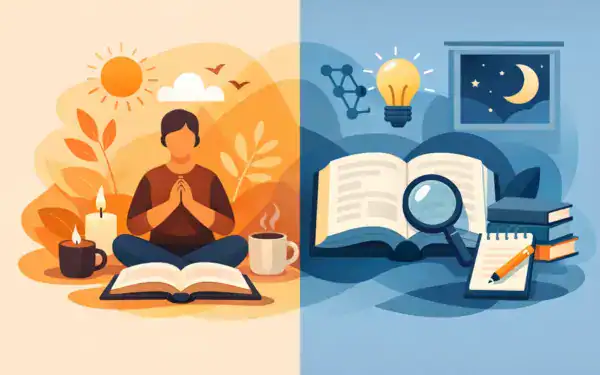 Devocional ou estudo bíblico: qual escolher?