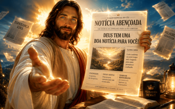 Notícia abençoada: esperança para continuar crendo