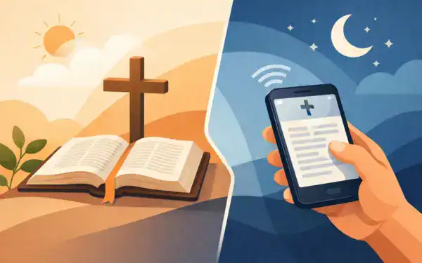 Ler a Bíblia no papel ou no celular: qual escolher?