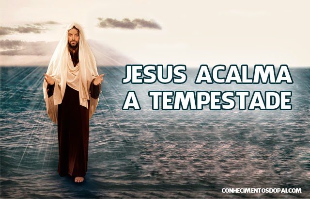 Jesus Acalma a Tempestade