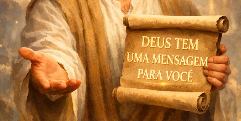 Deus tem uma mensagem para você neste momento