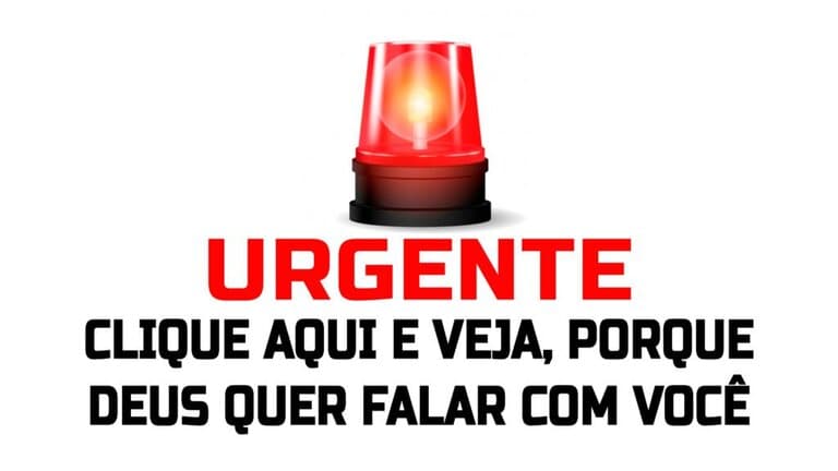 URGENTE - Olhe o que Deus quer falar com você agora