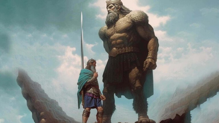 Rei Davi e o Gigante Golias