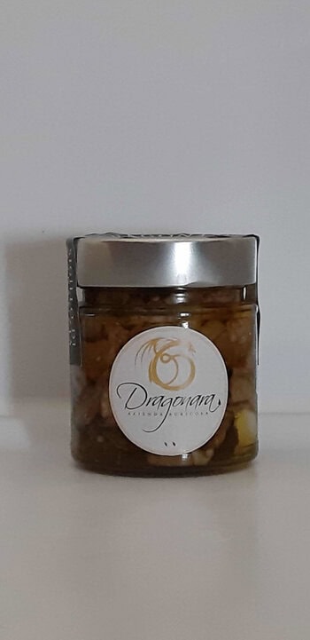 barattolo di melanzane sott'olio 220 gr