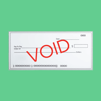 What Is A Void Cheque?