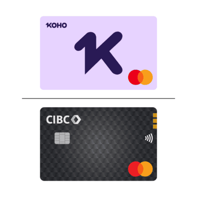 KOHO Prepaid Mastercard vs. CIBC Costco Mastercard