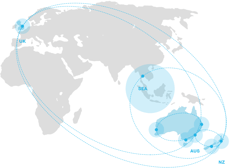 MARKHAM - Global Locations Map